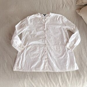 Eileen Fisher Organic Cotton Button Down